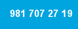 981 707 27 19